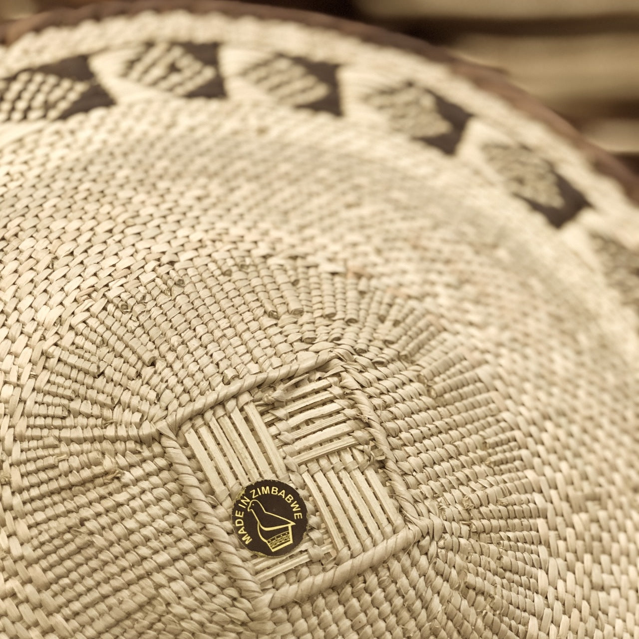 Tonga basket made in Zimbabwe