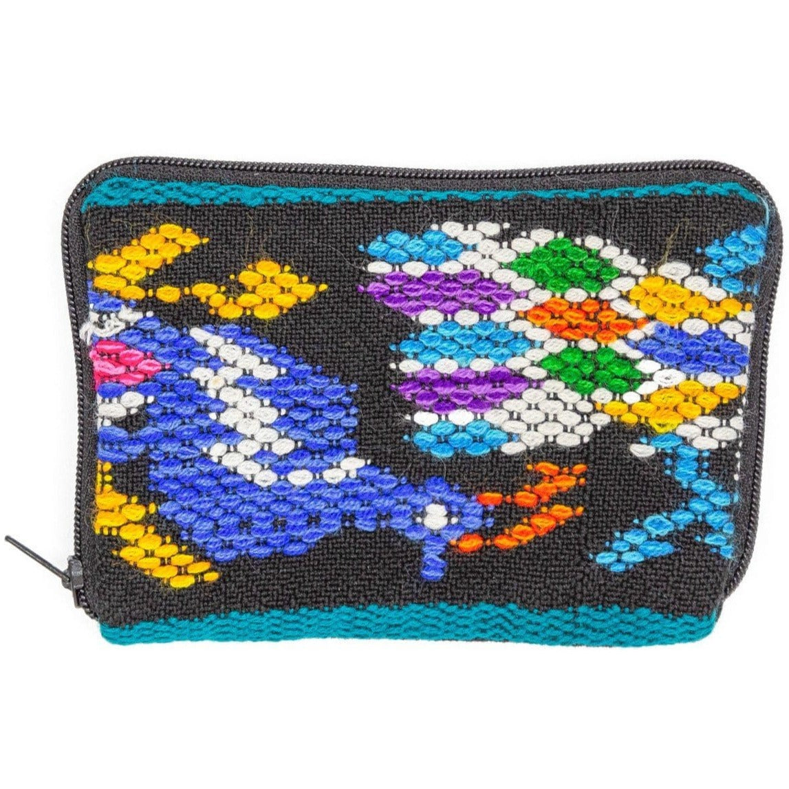 Guatemalan 2 Pocket Coin Purse 