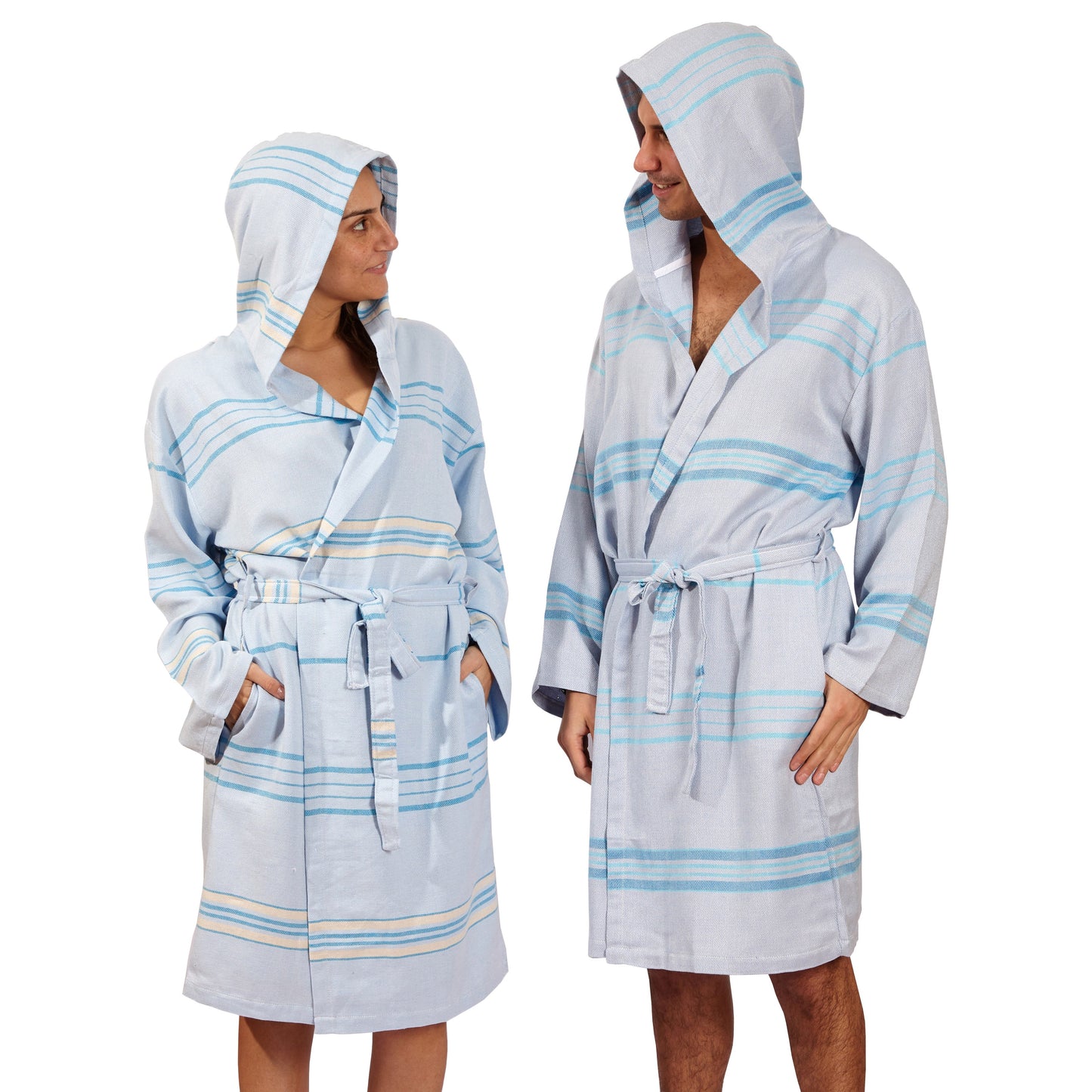 Antalya Unisex Bathrobe - Beige