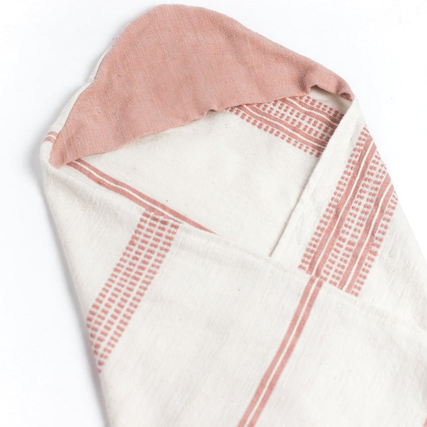 Baby Hooded Towel - Blush