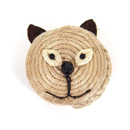 Cool Cat Lidded Basket - Image 1