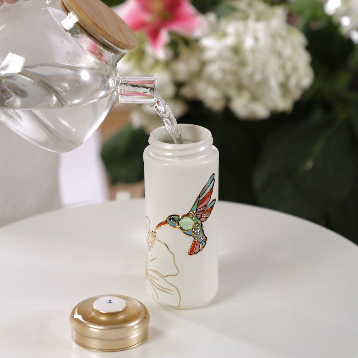 The Hummingbird Travel Mug