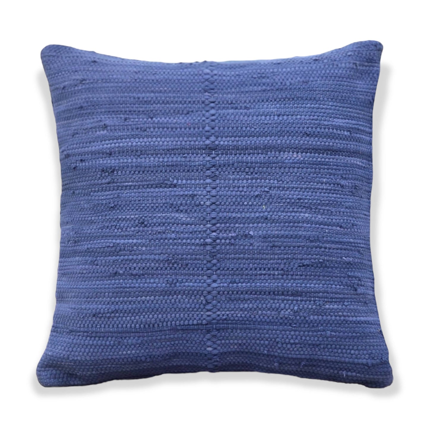 Chindi Pillow Cover - Marine