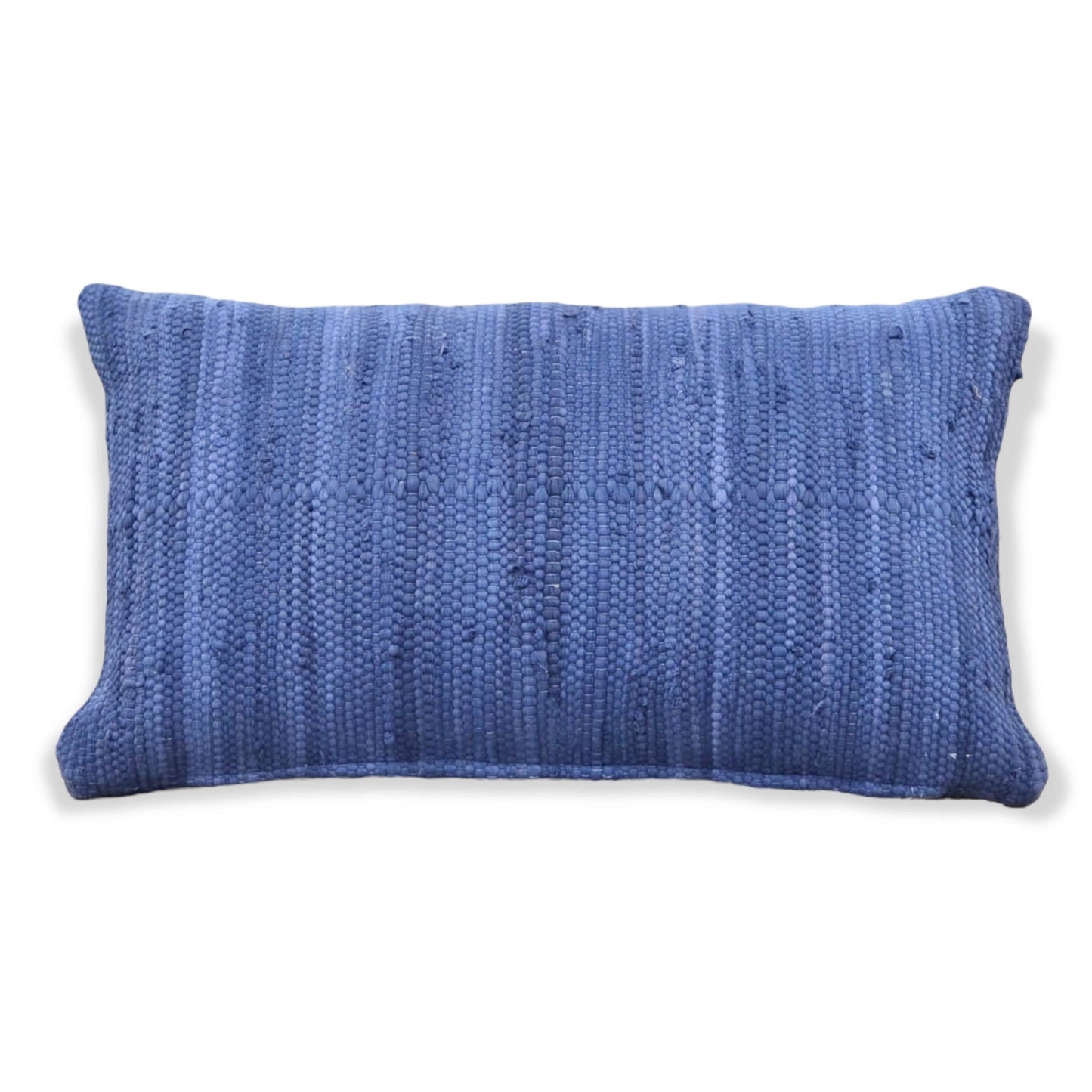 Chindi Lumbar Pillow - Marine