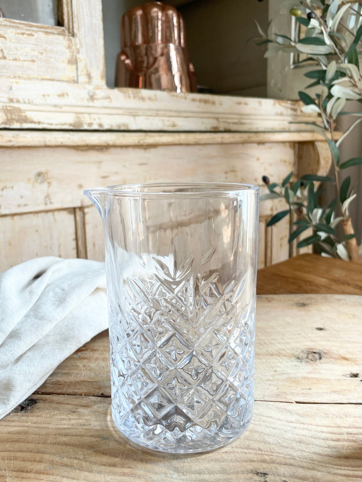 CMK Vintage Inspired Glass Barware Set