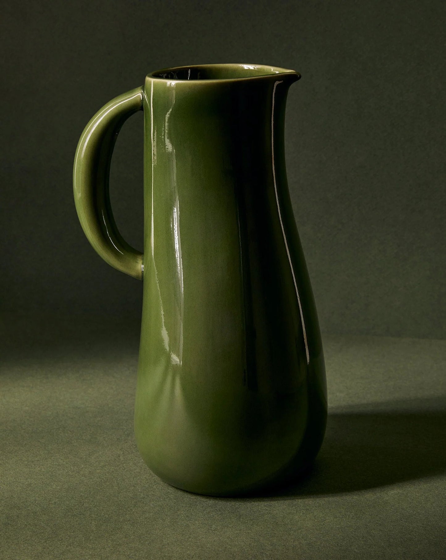 Stoneware Jug | Dadasi 50 Oz - Green