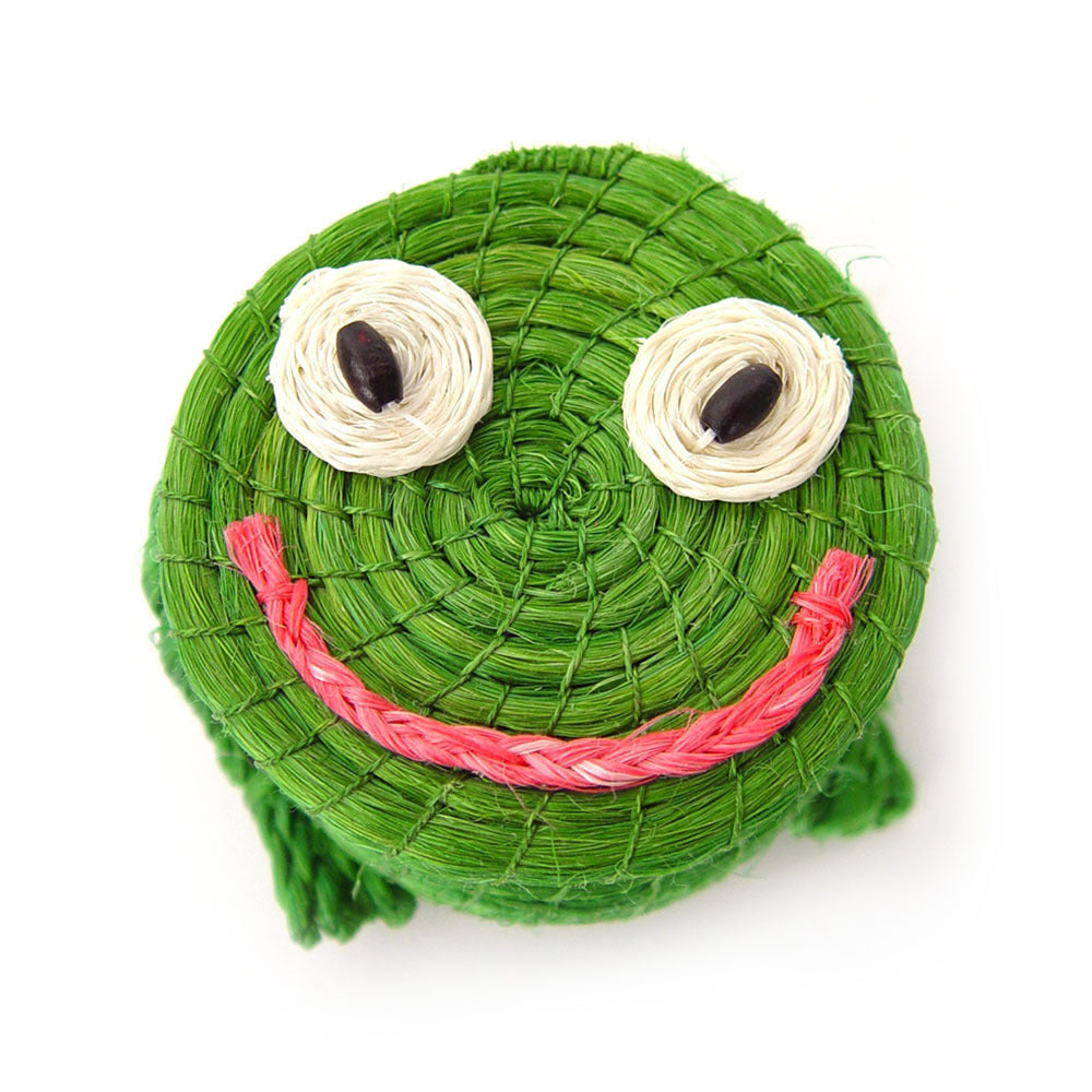 Freddy Frog Lidded Basket - Image 1