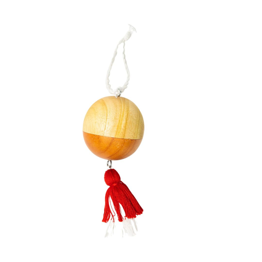 Wooden Ball Ornament