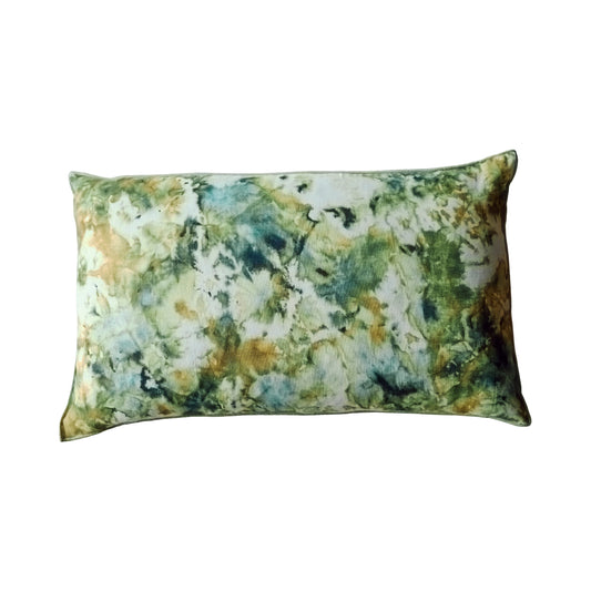 Green Marble Lumbar Pillow