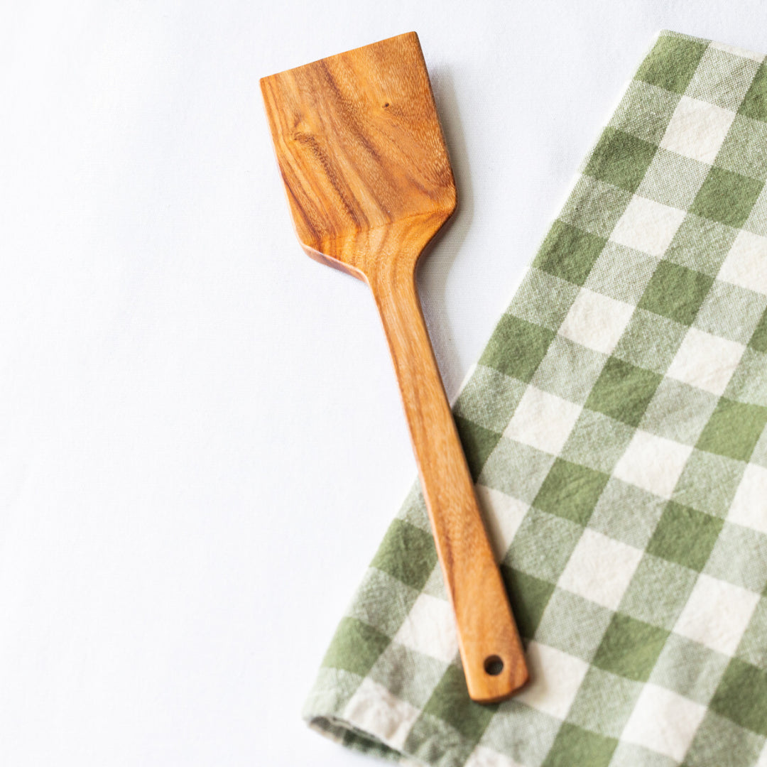 Hand Carved Wood Spatula