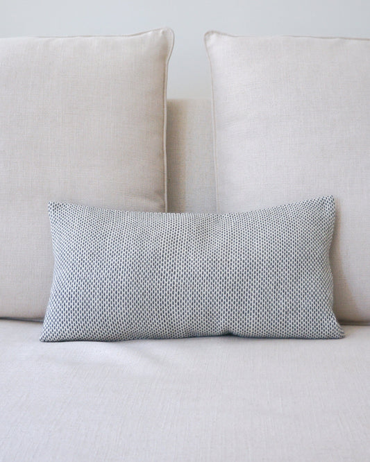 Lineas Lumbar Pillow in Ivory