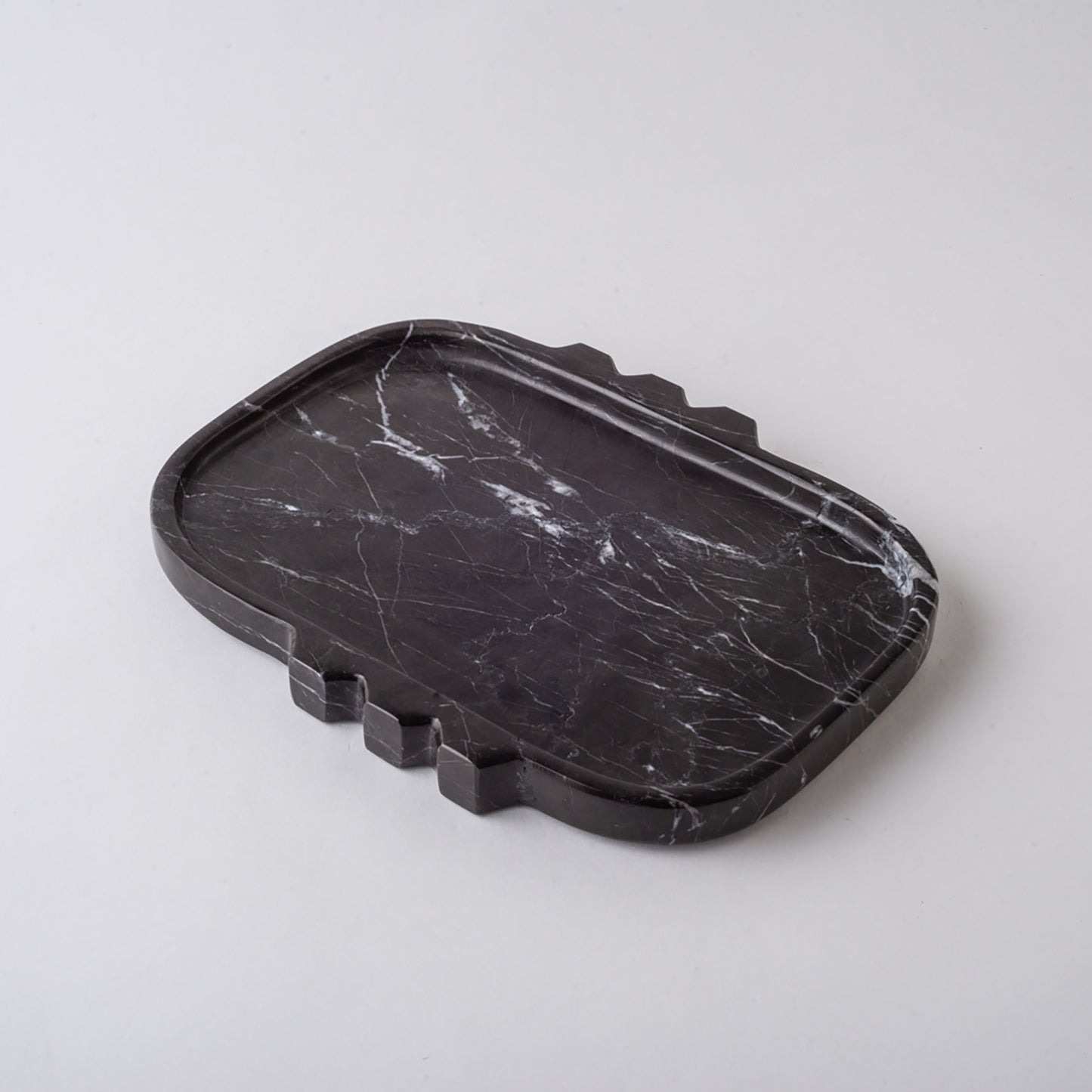 Tauro Tray - Black Marble