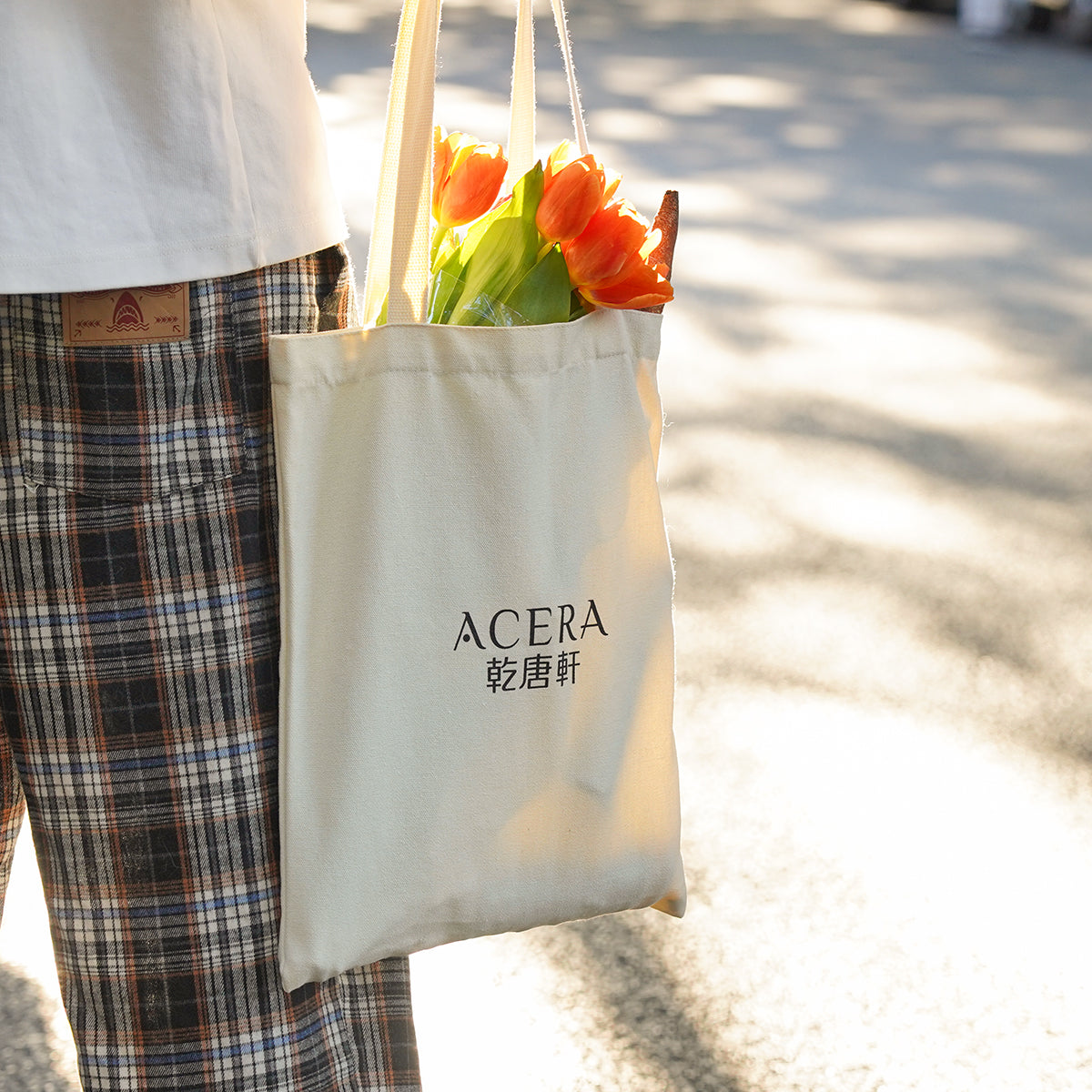 ACERA Cotton Canvas Tote Bag