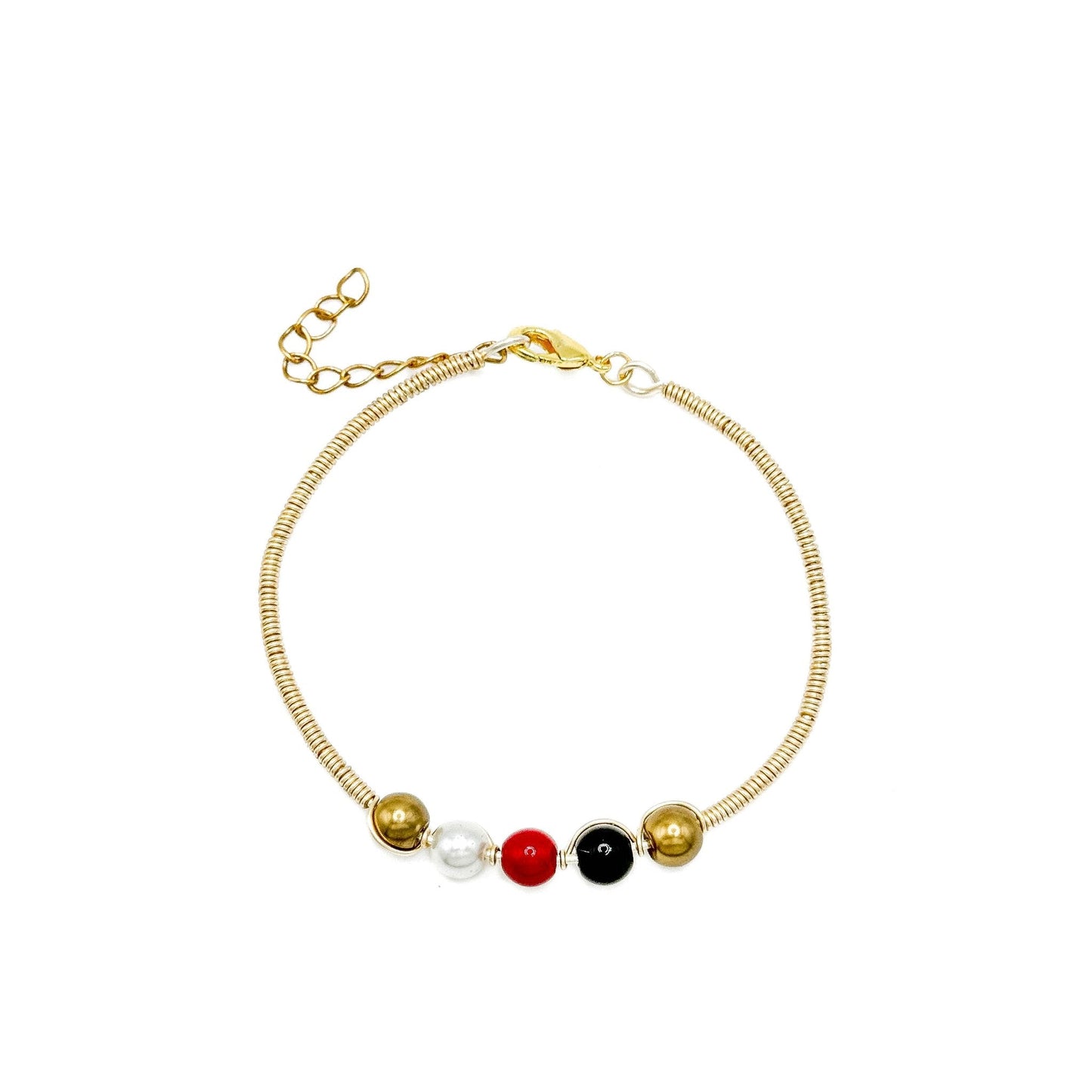 Wordless book gold bangle bracelet