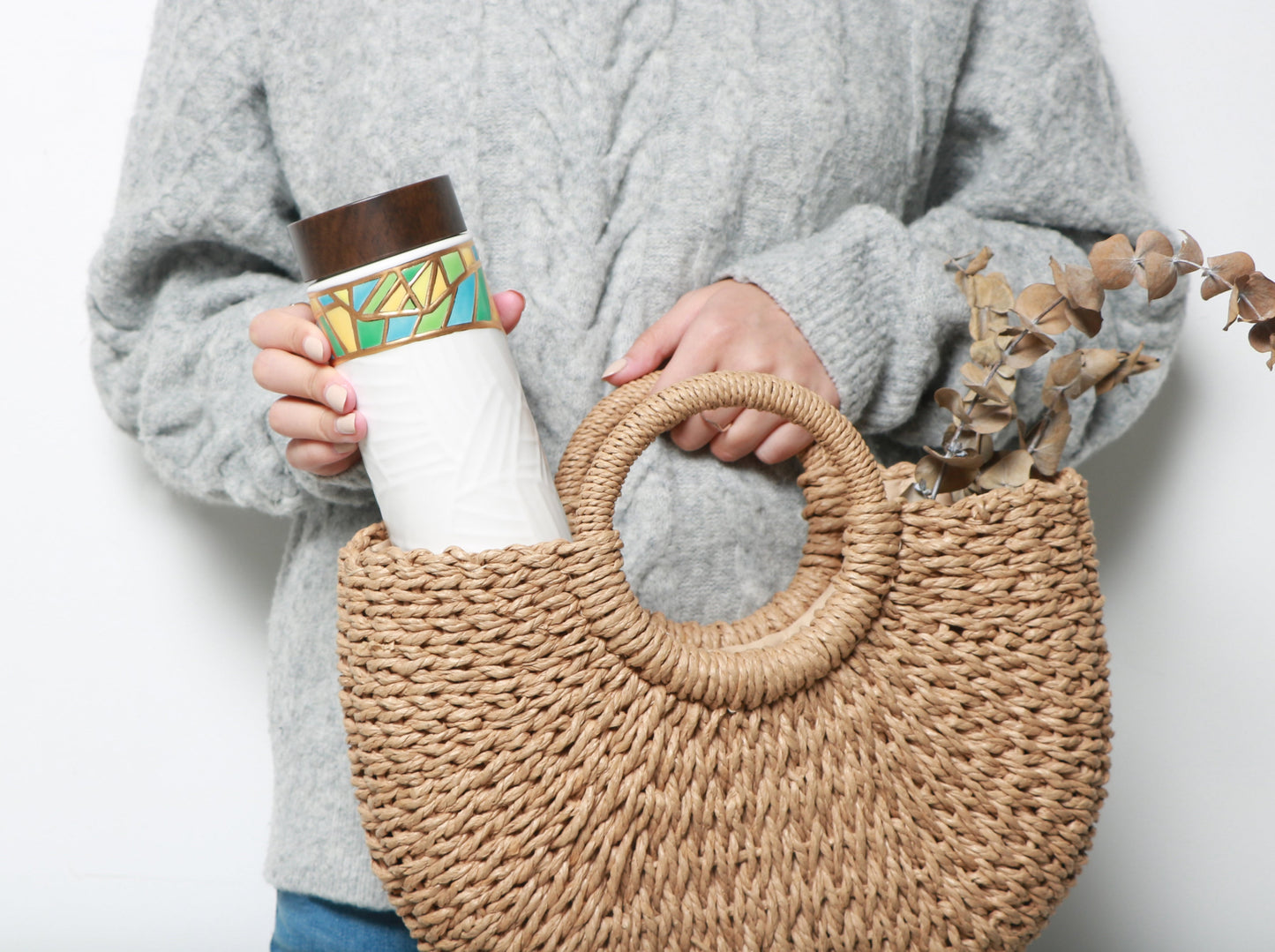 Golden Boughs Tea Tumbler