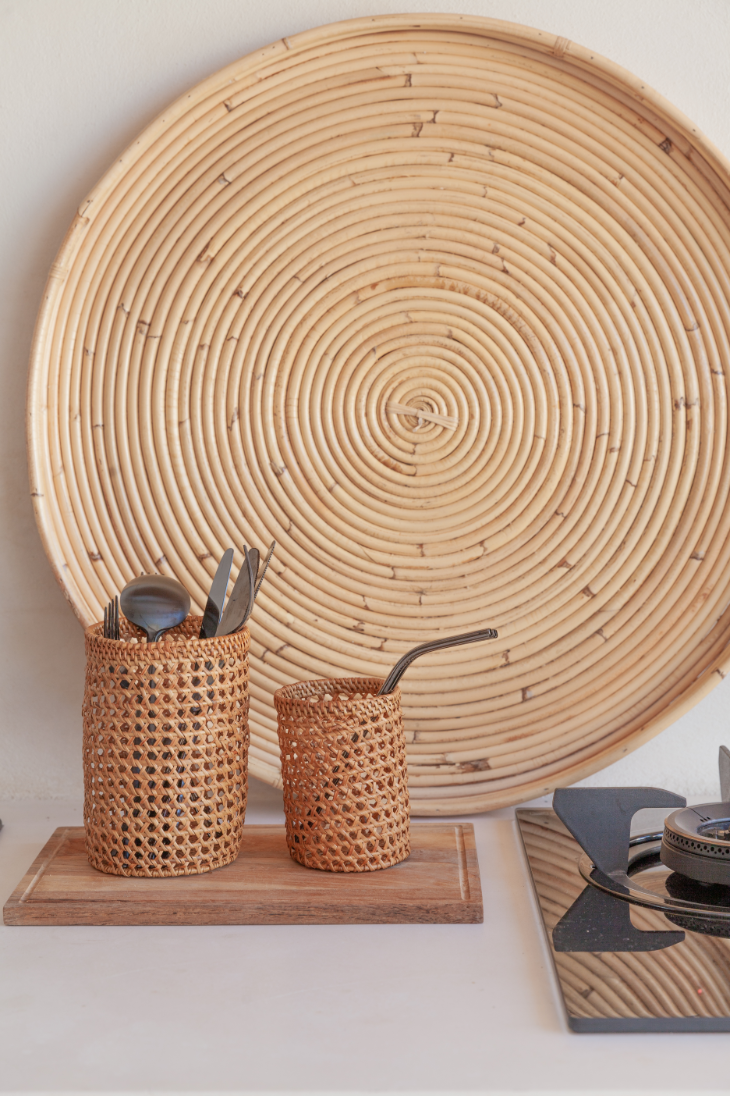 Rattan Pencil Holder