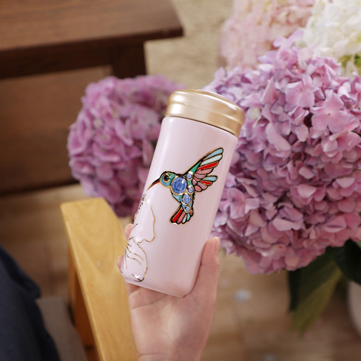 The Hummingbird Travel Mug