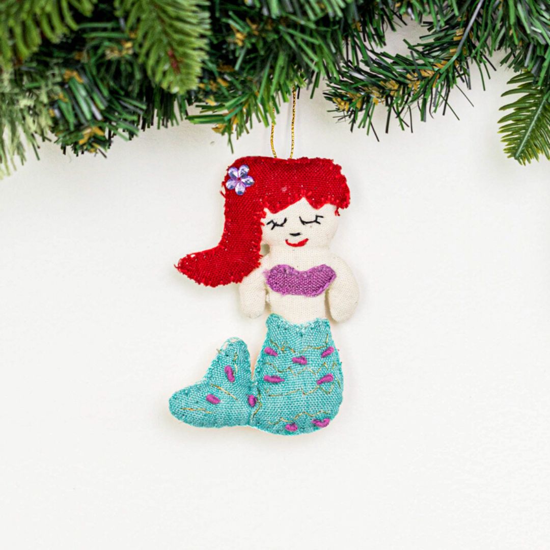 Felt Mermaid Ornament