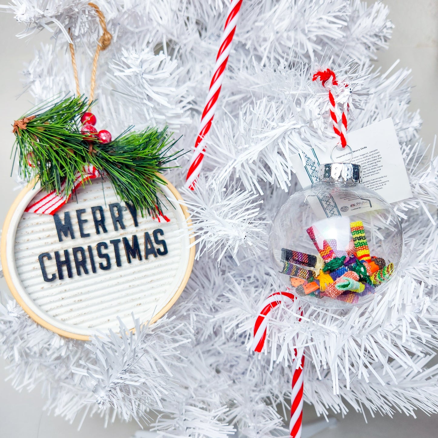 Worry Doll Globe Ornament