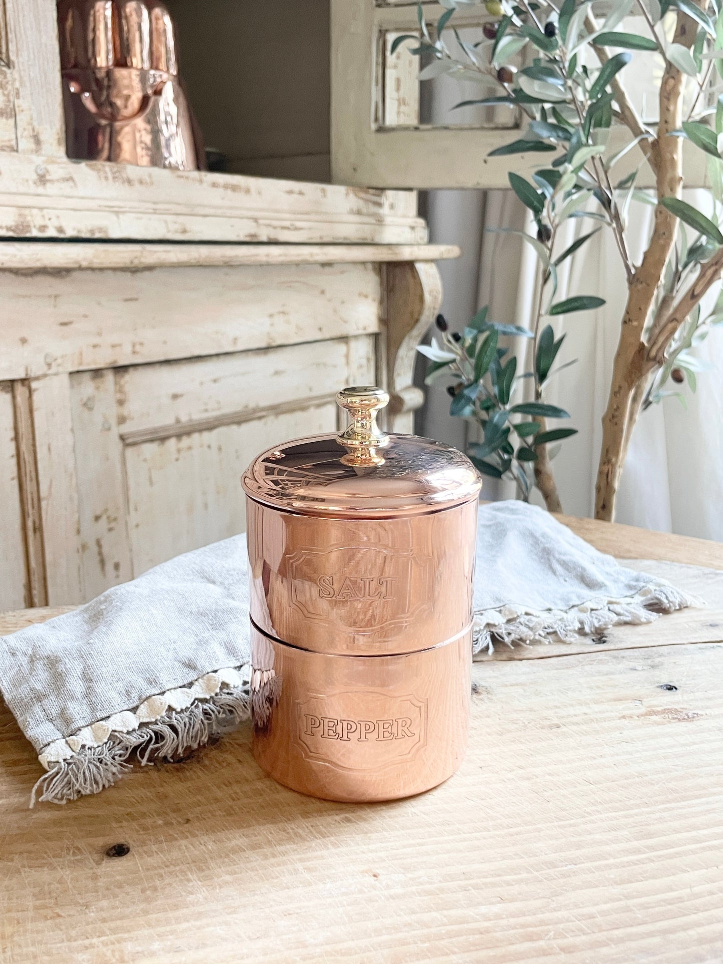 CMK Vintage Inspired Salt & Pepper Cellar