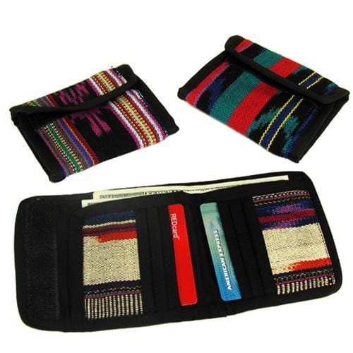 Guatemalan Fair Trade Cotton Billfold Wallet