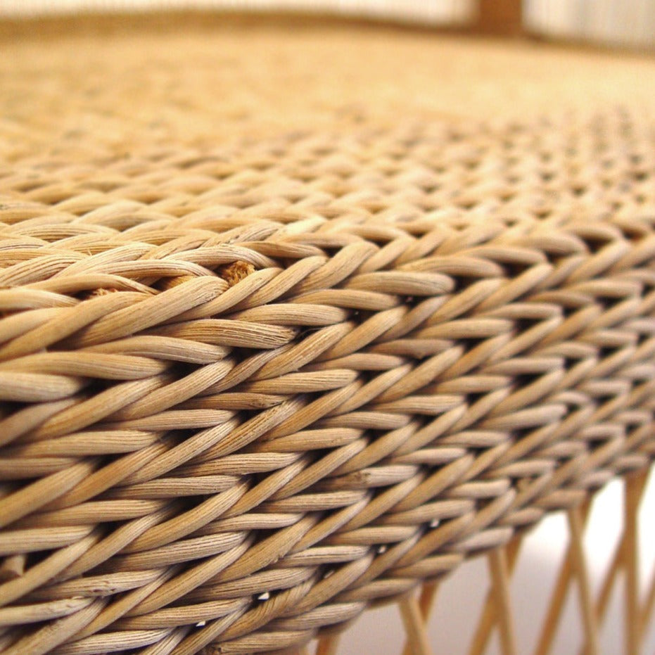 Malawi Cane Chair - Natural Close View