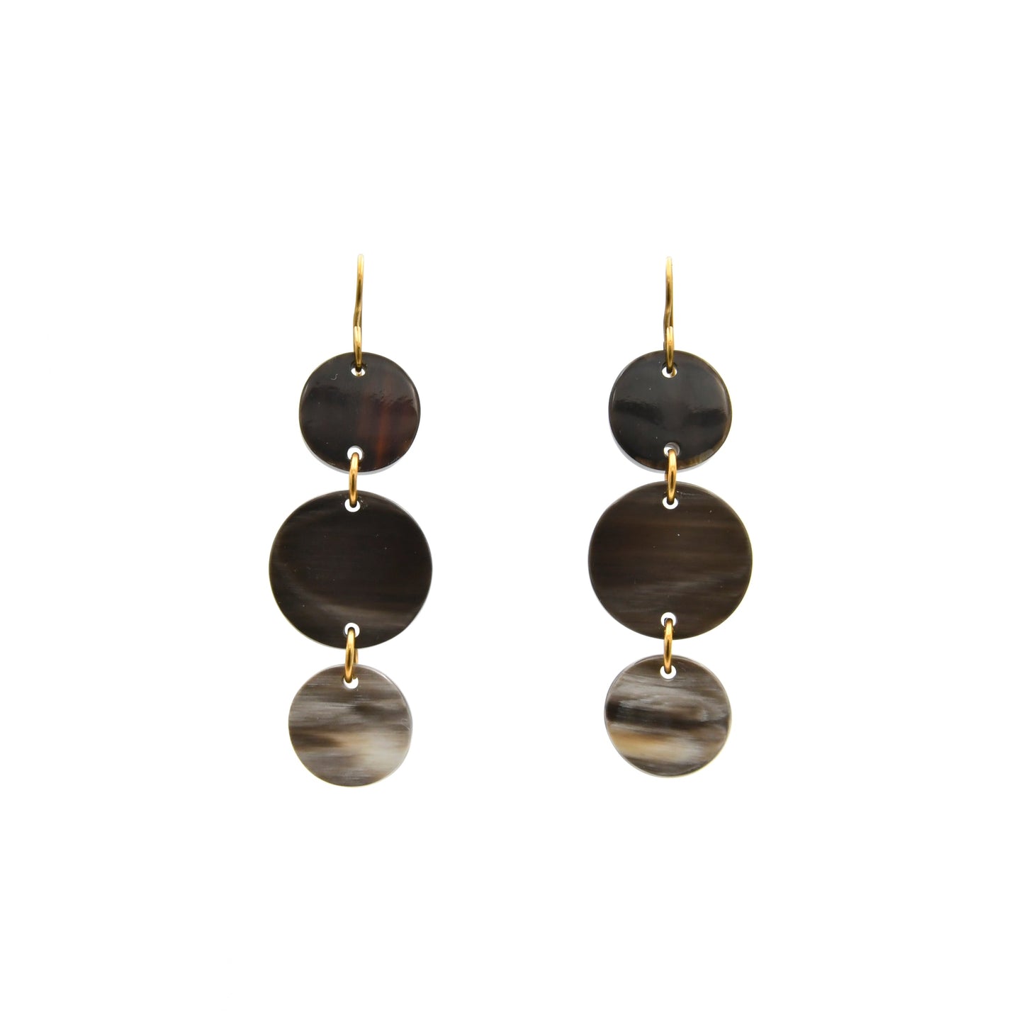 Triple Circle Earrings