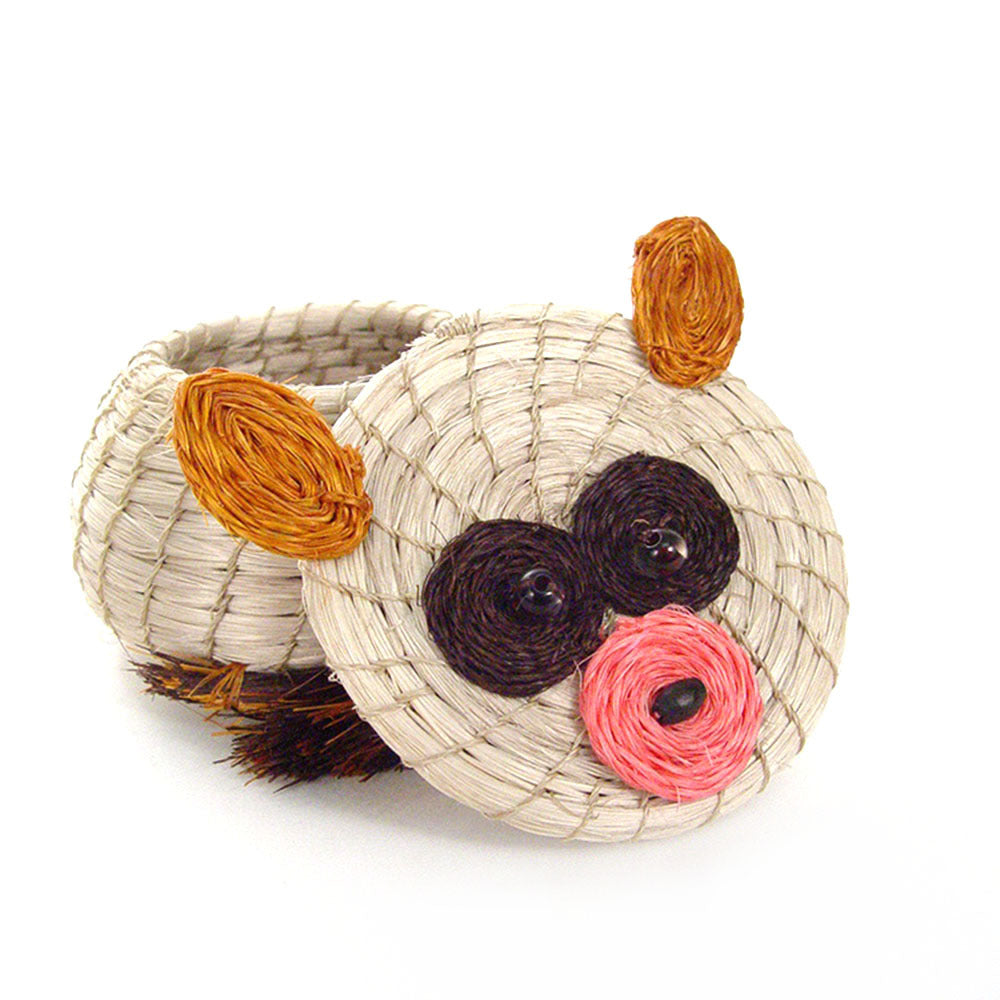 Bush Baby Lidded Basket - Image 3