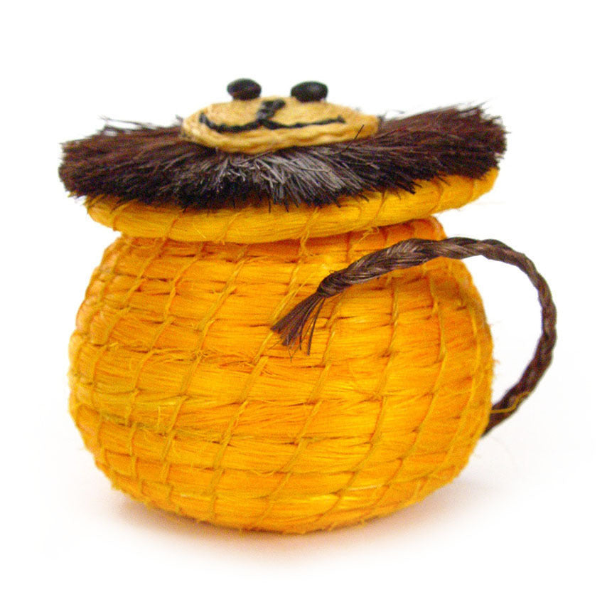 Lion Lidded Basket - Image 4