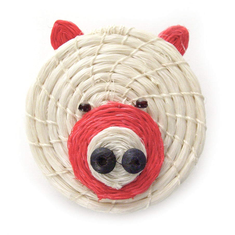 Clever Piggy Lidded Basket - Image 1