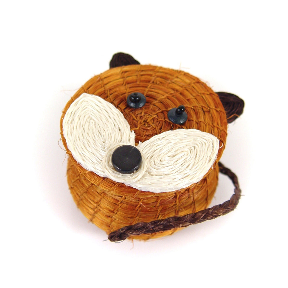 Fox Lidded Basket - Image 2