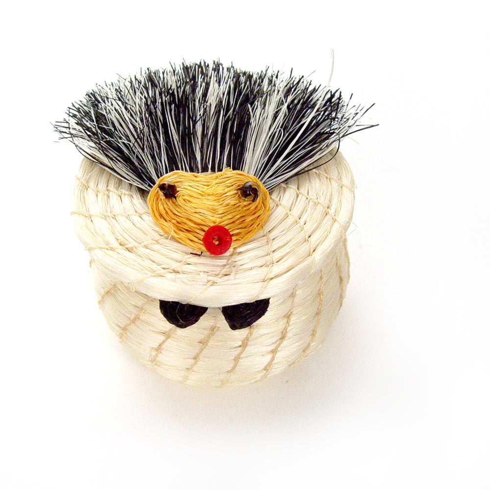 Hedgehog Lidded Basket - Image 2