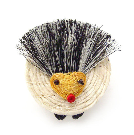 Hedgehog Lidded Basket - Image 1